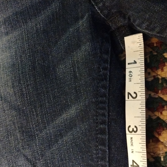 DIESEL ZIVY Blue Dark Wash Five Pocket Mid Rise Straight Leg Denim Jeans - Picture 14 of 15